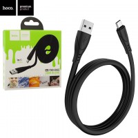 USB кабель Hoco X42 Soft Silicone micro USB 1М черный