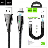USB кабель Hoco U75 Blaze magnetic micro USB 1.2М черный
