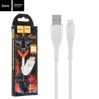 USB кабель Hoco UD02 Grandiose Lightning 1М белый