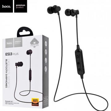 Bluetooth наушники с микрофоном Hoco ES13 Plus черные в Одессе