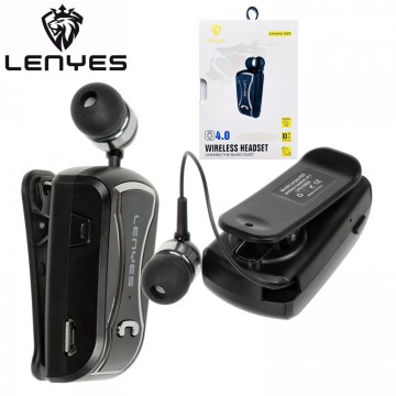 Bluetooth наушники с микрофоном Lenyes A20 черно-серебристая в Одессе