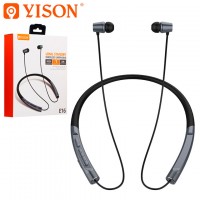 Bluetooth наушники с микрофоном Yison E16 черные