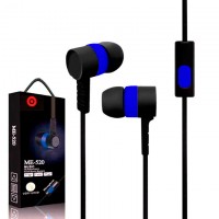 Наушники с микрофоном Beast ME-520 чернo-синие