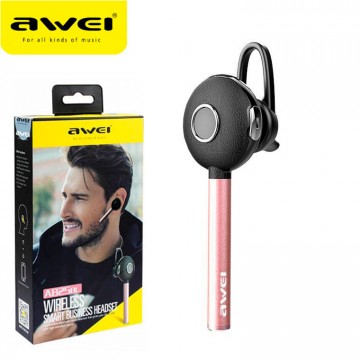 Bluetooth гарнитура AWEI A825BL розовая в Одессе