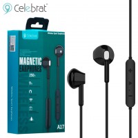 Bluetooth наушники с микрофоном Celebrat A17 черные