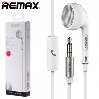 Наушники с микрофоном Remax RM-101 Mono белые