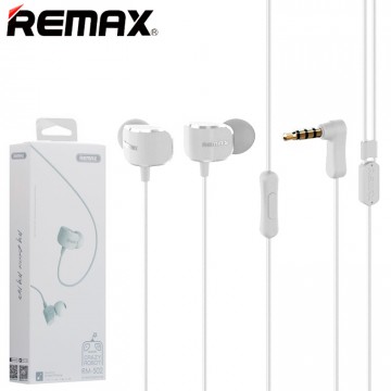 Наушники с микрофоном Remax RM-502 Crazy Robot белые в Одессе