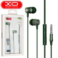 Наушники с микрофоном XO EP6 зеленые