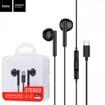 Наушники с микрофоном Hoco M65 Type-C черные в Одессе
