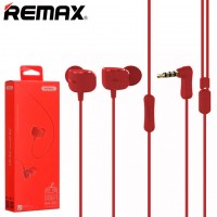Наушники с микрофоном Remax RM-502 Crazy Robot красные