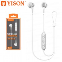 Bluetooth наушники с микрофоном Yison E13 белые