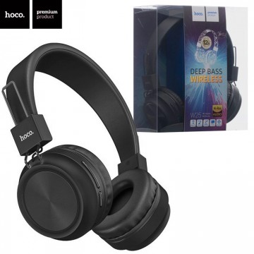 Bluetooth наушники с микрофоном Hoco W25 черные в Одессе