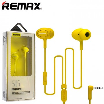 Наушники с микрофоном Remax RM-515 желтые в Одессе