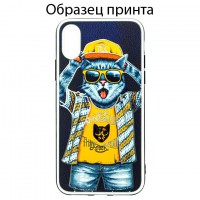 Чехол Fashion Mix Apple iPhone XS Max Cat