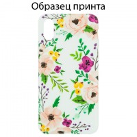 Чехол Bouquet Apple iPhone 7, 8, SE 2020 pink