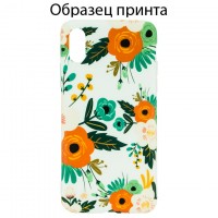 Чехол Bouquet Apple iPhone 7, 8, SE 2020 orange