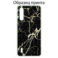 Чехол Marble Apple iPhone 7, 8, SE 2020 black