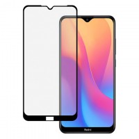 Защитное стекло 5D Xiaomi Redmi Note 8T black тех.пакет