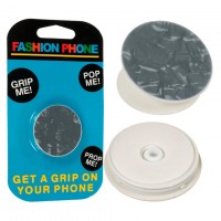 Держатель для телефона Popsocket ″Мрамор″ серый