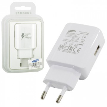 Сетевое зарядное устройство Samsung Fast Charge EP-TA300 1USB 2A блистер white в Одессе