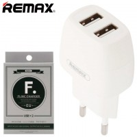 Сетевое зарядное устройство Remax Flinc RP-U29 2USB 2.1A white