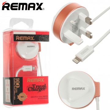 Сетевое зарядное устройство Remax RMX538 Lightning copy white в Одессе
