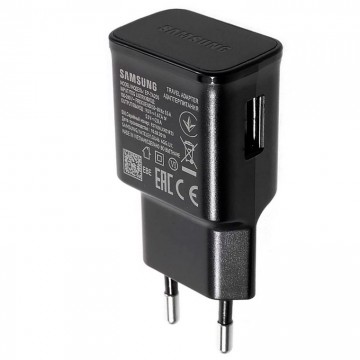 Сетевое зарядное устройство Samsung EP-TA200 Fast charger 5V-2A 9V-1.6A 1USB high copy black без коробки в Одессе