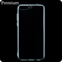 Чехол силиконовый Premium Huawei Y7 Pro 2018 прозрачный