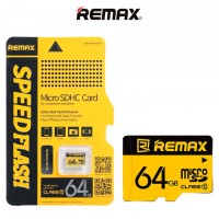 Карта памяти Remax MicroSD 64GB 10 class