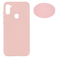 Чехол Silicone Cover Full Samsung A11 2020 A115, M11 2020 M115 розовый