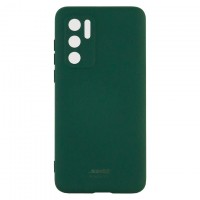 Чехол силиконовый SMTT Silicon Cover Huawei P40 зеленый