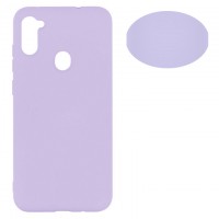 Чехол Silicone Cover Full Samsung A11 2020 A115, M11 2020 M115 сиреневый