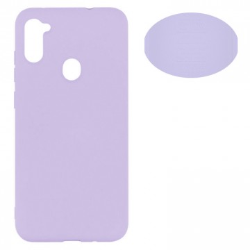 Чехол Silicone Cover Full Samsung A11 2020 A115, M11 2020 M115 сиреневый в Одессе