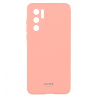 Чехол силиконовый SMTT Silicon Cover Huawei P40 розовый