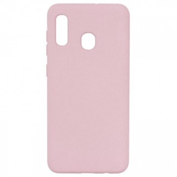 Чехол Silicone Cover Full Samsung A20 2019 A205 розовый в Одессе