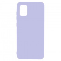 Чехол Silicone Cover Full Samsung A71 2020 A715 сиреневый