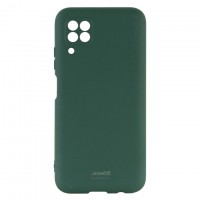 Чехол силиконовый SMTT Silicon Cover Huawei P40 Lite зеленый