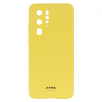 Чехол силиконовый SMTT Silicon Cover Huawei P40 Pro желтый