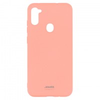 Чехол силиконовый SMTT Silicon Cover Samsung A11 2020 A115, M11 2020 M115 розовый
