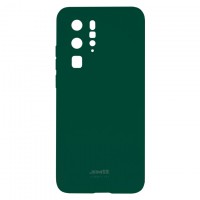 Чехол силиконовый SMTT Silicon Cover Huawei P40 Pro зеленый