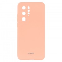 Чехол силиконовый SMTT Silicon Cover Huawei P40 Pro розовый