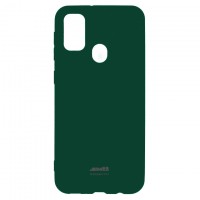 Чехол силиконовый SMTT Silicon Cover Samsung M21 2020 M215, M30s 2019 M307 зеленый