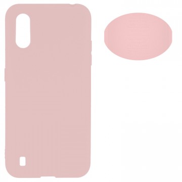 Чехол Silicone Cover Full Samsung A01 A015, M01 M015 розовый в Одессе