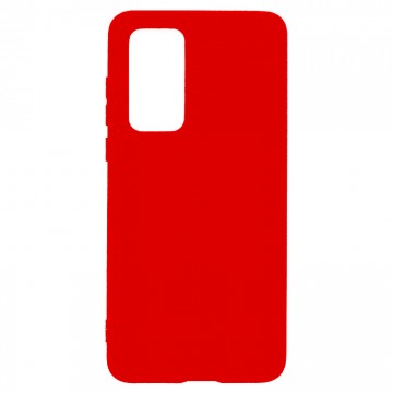 Чехол Silicone Cover Full Huawei P40 красный в Одессе