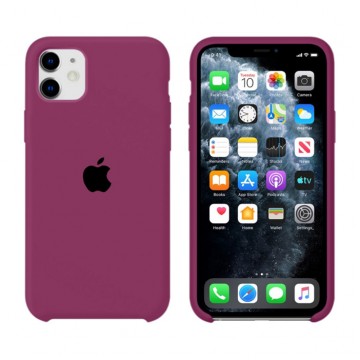 Чехол Silicone Case Original iPhone 11 №52 (Violet) (N42) в Одессе