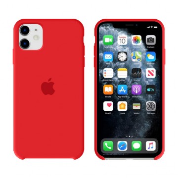 Чехол Silicone Case Original iPhone 11 №14 (Red) (N14) в Одессе