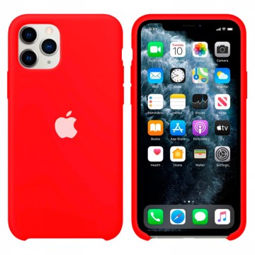 Чехол Silicone Case Original iPhone 11 Pro Max №33 (China red) (N31) в Одессе