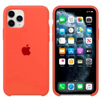 Чехол Silicone Case Original iPhone 11 Pro № 2 (Apricot Orange) (N02)