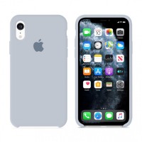 Чехол Silicone Case Original iPhone XR №26 (Blue gray) (N26)