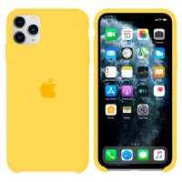 Чехол Silicone Case Original iPhone 11 Pro Max №55 (Light yellow) (N50)